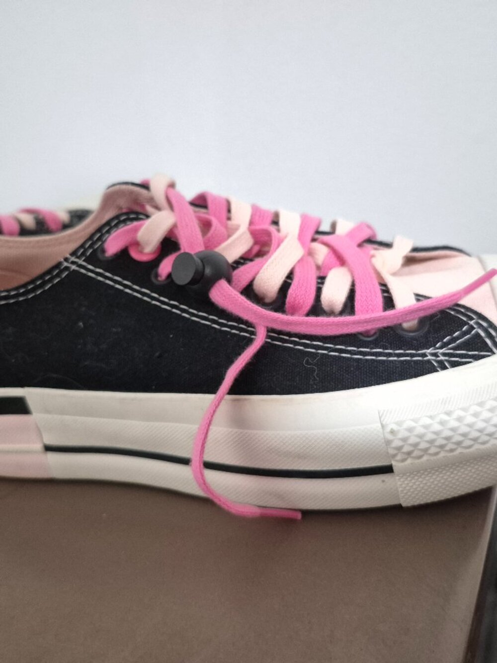 Converse womens platform canvas sneakers